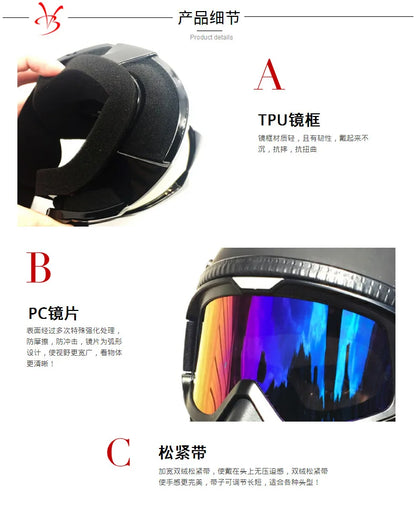Motorcycle Face Mask Skull Open Face Helmet Mask Anti-UV Dust Helmets Goggles Vintage Mask Men Balaclava Winter Ski Face Shield