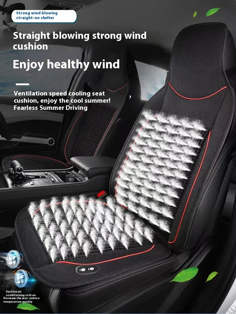 (Copy) 12V summer cool cushion seat ventilation car cushion air conditioning cooling fan blowing massage seat cushion seat cover
