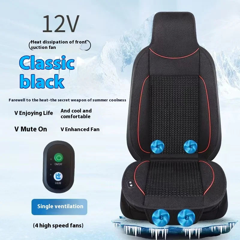 (Copy) 12V summer cool cushion seat ventilation car cushion air conditioning cooling fan blowing massage seat cushion seat cover