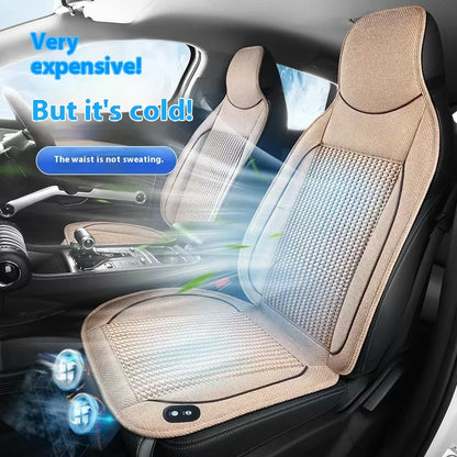 (Copy) 12V summer cool cushion seat ventilation car cushion air conditioning cooling fan blowing massage seat cushion seat cover